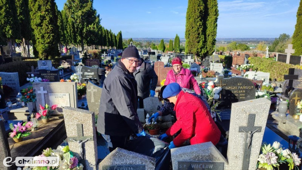 Uporządkowaliśmy zapomniane groby w Unisławiu