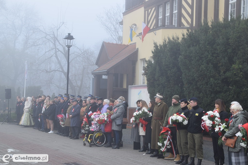 Uroczyste obchody Narodowego Święta Niepodległości w Chełmnie