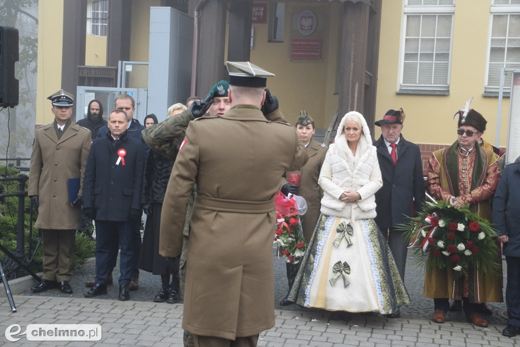 Uroczyste obchody Narodowego Święta Niepodległości w Chełmnie