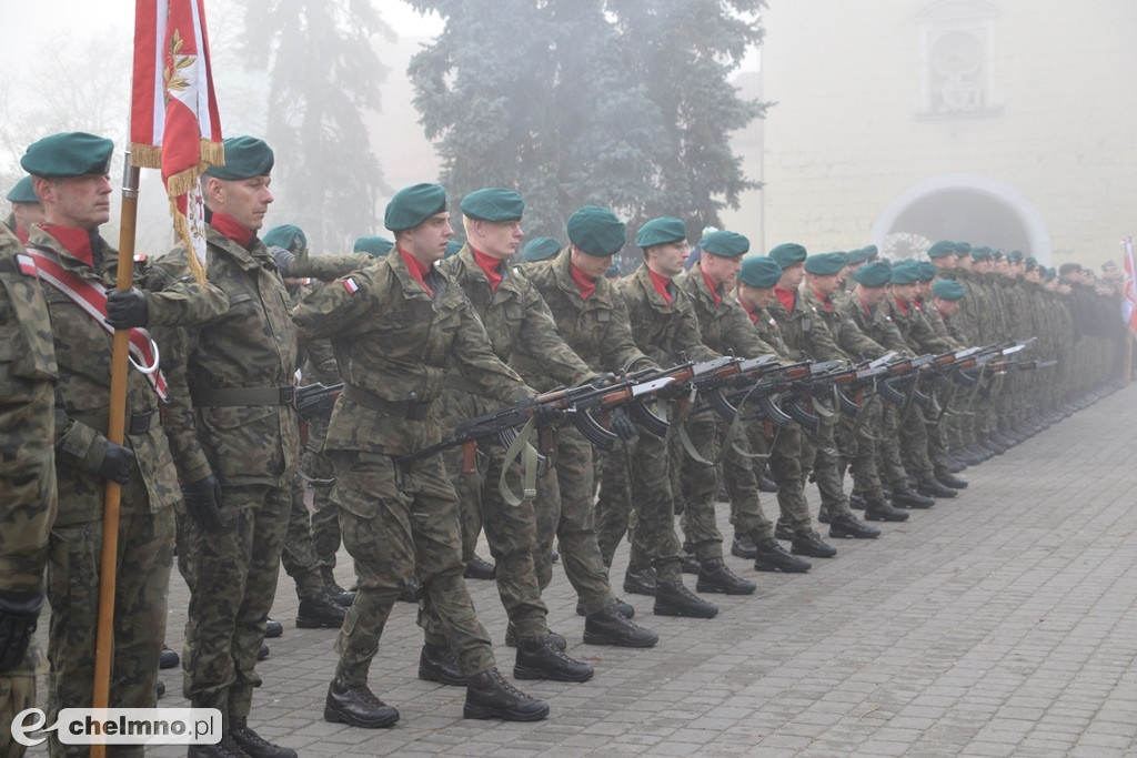 Uroczyste obchody Narodowego Święta Niepodległości w Chełmnie