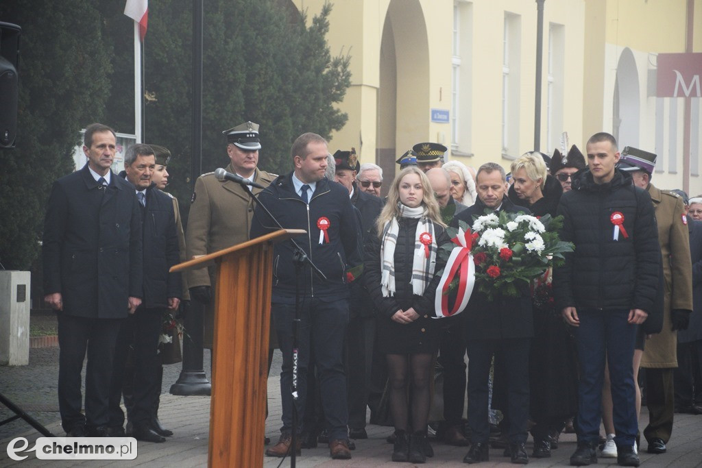 Uroczyste obchody Narodowego Święta Niepodległości w Chełmnie