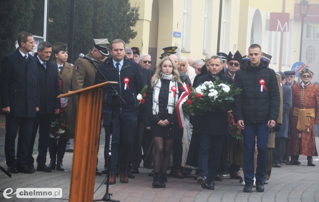 Uroczyste obchody Narodowego Święta Niepodległości w Chełmnie