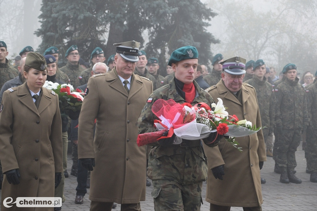Uroczyste obchody Narodowego Święta Niepodległości w Chełmnie