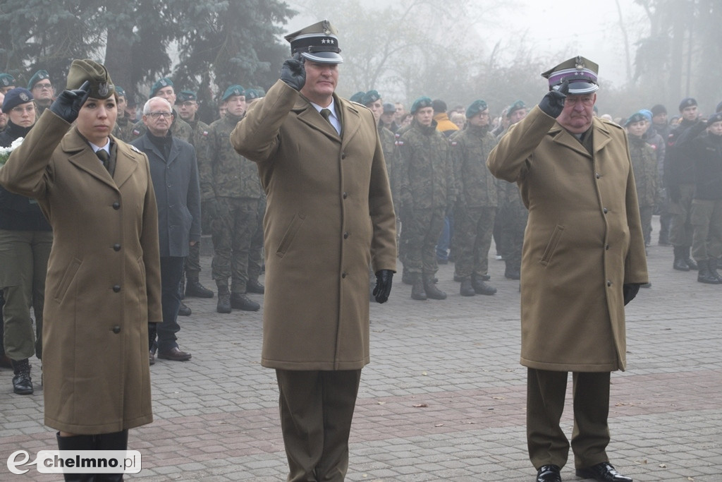 Uroczyste obchody Narodowego Święta Niepodległości w Chełmnie