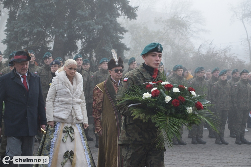 Uroczyste obchody Narodowego Święta Niepodległości w Chełmnie