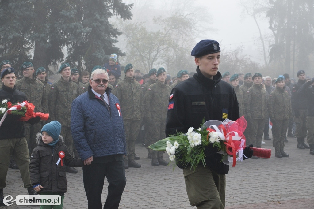 Uroczyste obchody Narodowego Święta Niepodległości w Chełmnie