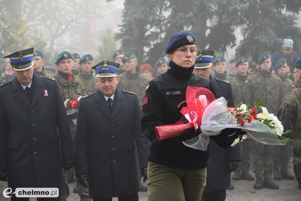 Uroczyste obchody Narodowego Święta Niepodległości w Chełmnie