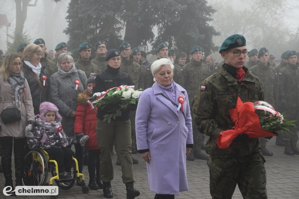 Uroczyste obchody Narodowego Święta Niepodległości w Chełmnie