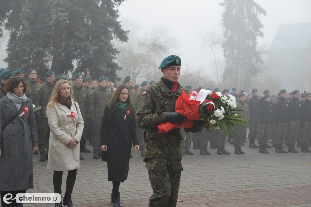 Uroczyste obchody Narodowego Święta Niepodległości w Chełmnie
