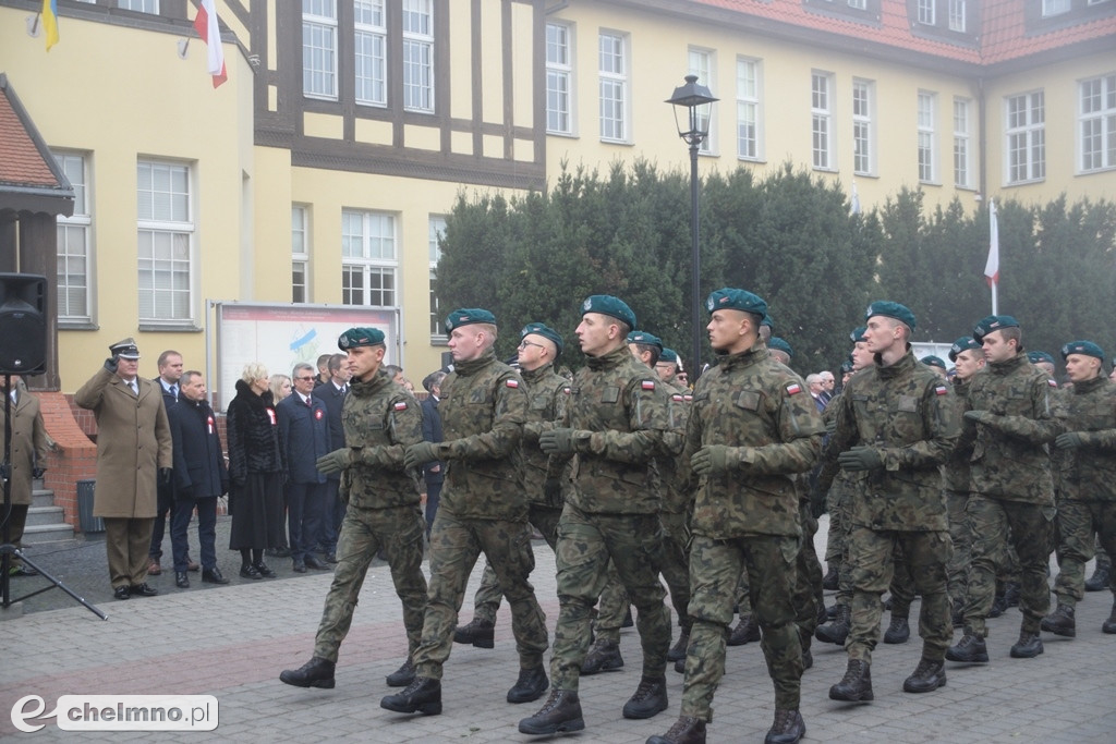 Uroczyste obchody Narodowego Święta Niepodległości w Chełmnie