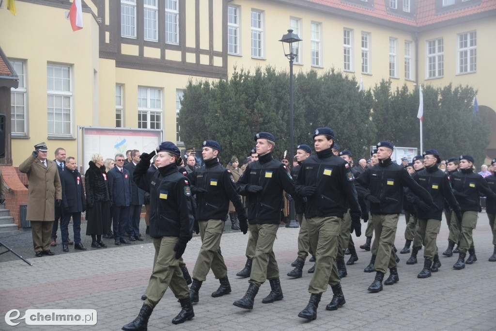Uroczyste obchody Narodowego Święta Niepodległości w Chełmnie