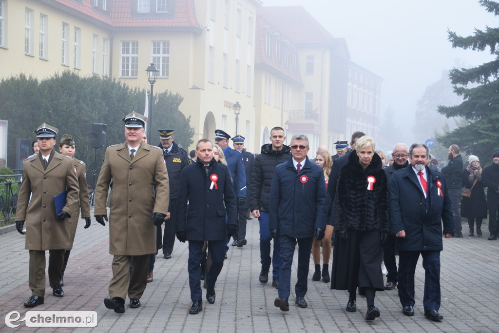 Patriotyczne uroczystości na chełmińskim Rynku