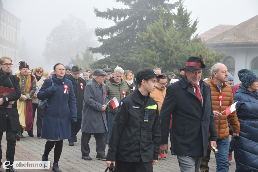 Patriotyczne uroczystości na chełmińskim Rynku
