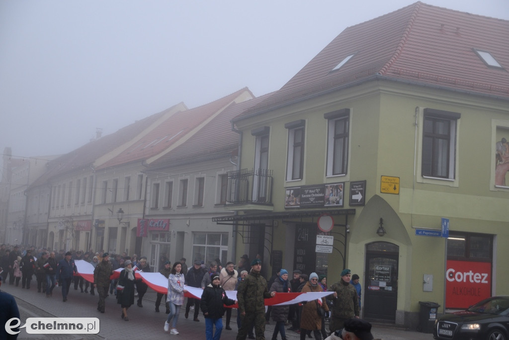 Patriotyczne uroczystości na chełmińskim Rynku