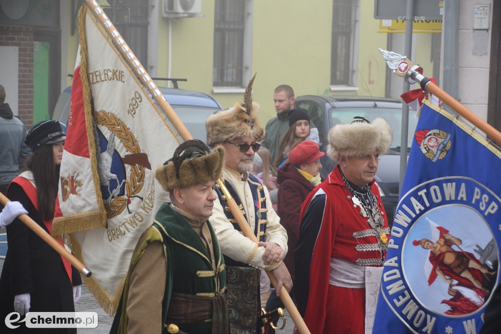 Patriotyczne uroczystości na chełmińskim Rynku