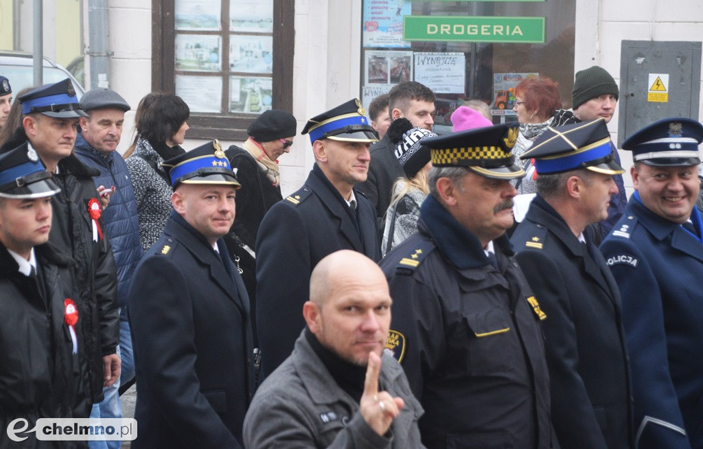 Patriotyczne uroczystości na chełmińskim Rynku