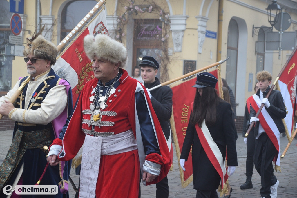 Patriotyczne uroczystości na chełmińskim Rynku