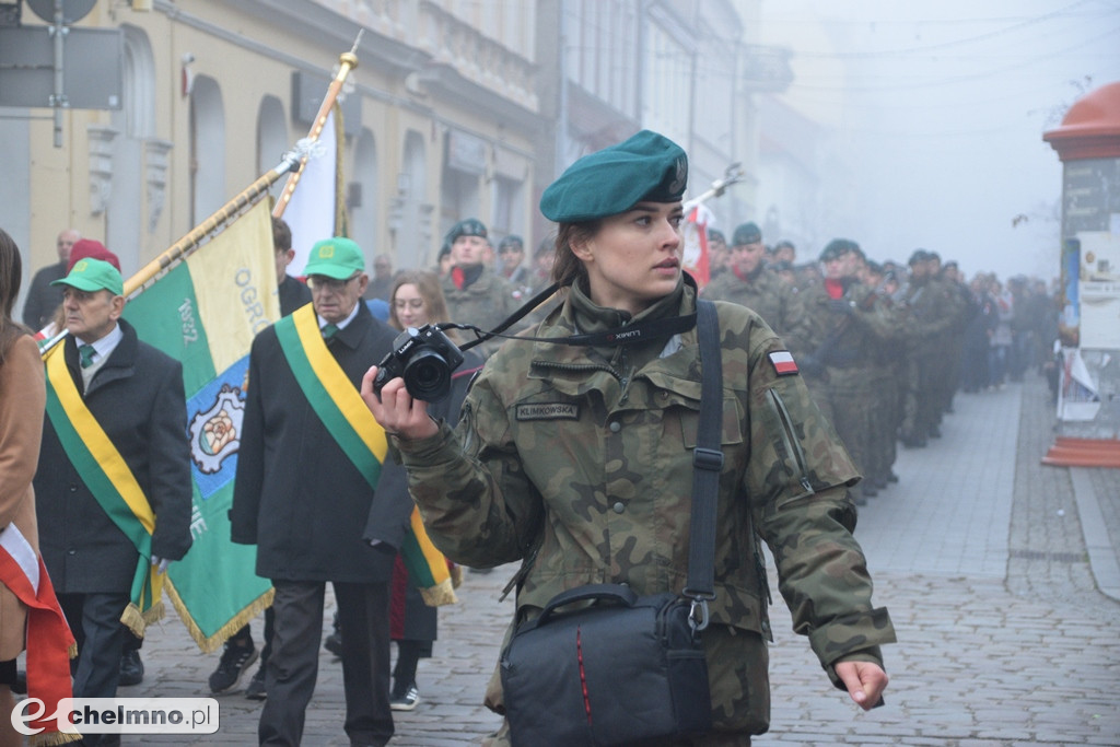 Patriotyczne uroczystości na chełmińskim Rynku