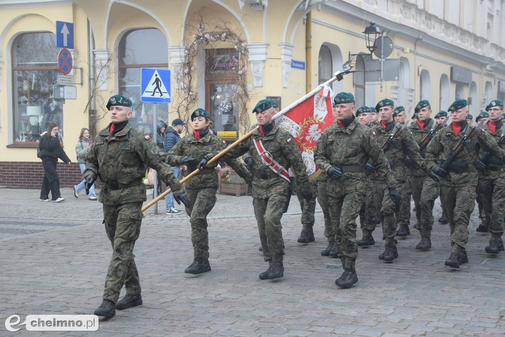 Patriotyczne uroczystości na chełmińskim Rynku