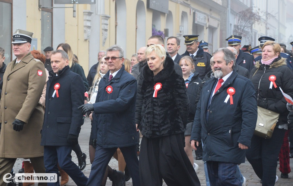 Patriotyczne uroczystości na chełmińskim Rynku