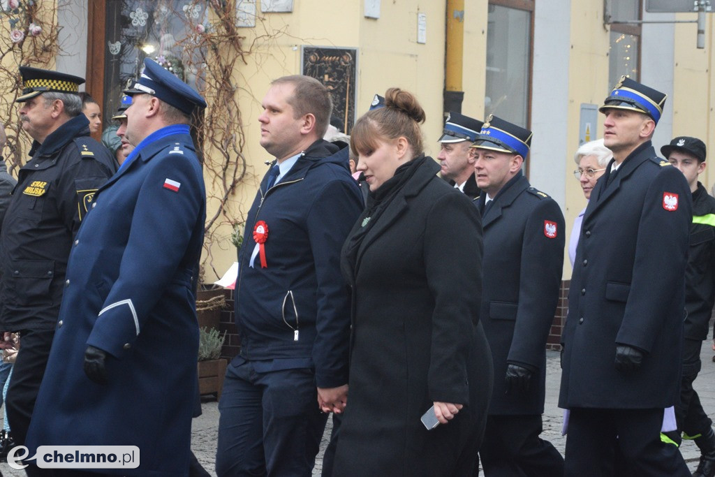Patriotyczne uroczystości na chełmińskim Rynku