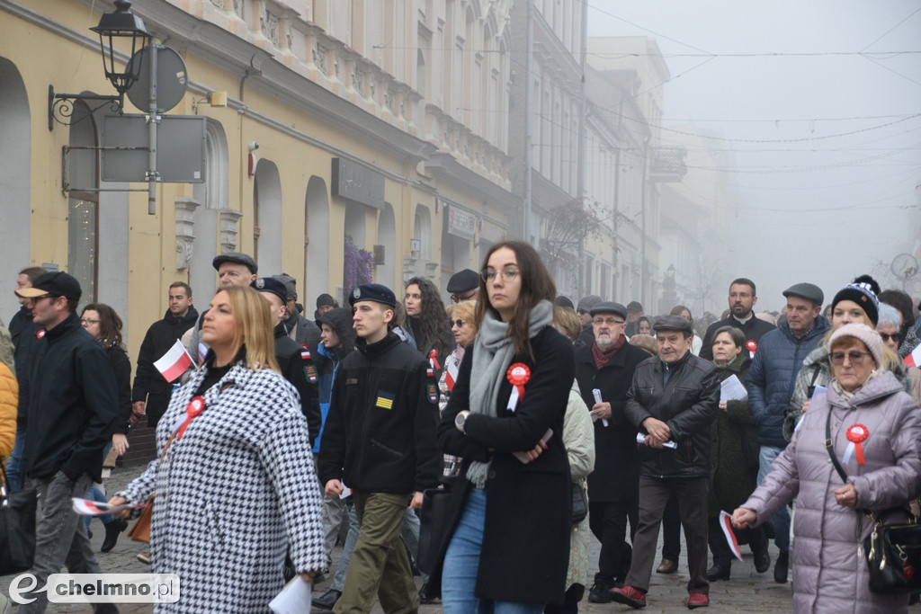 Patriotyczne uroczystości na chełmińskim Rynku