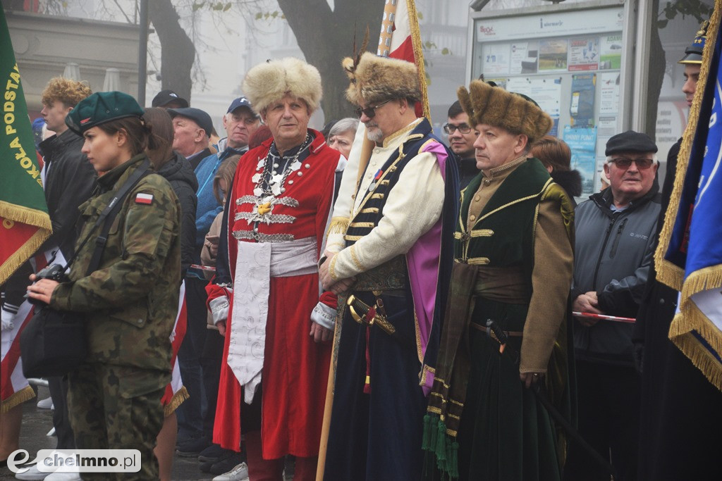 Patriotyczne uroczystości na chełmińskim Rynku