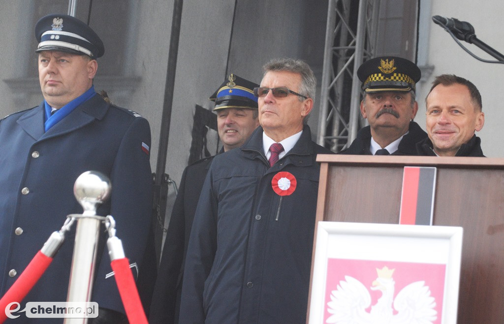 Patriotyczne uroczystości na chełmińskim Rynku