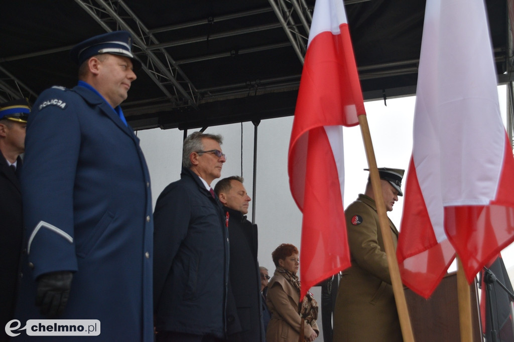 Patriotyczne uroczystości na chełmińskim Rynku
