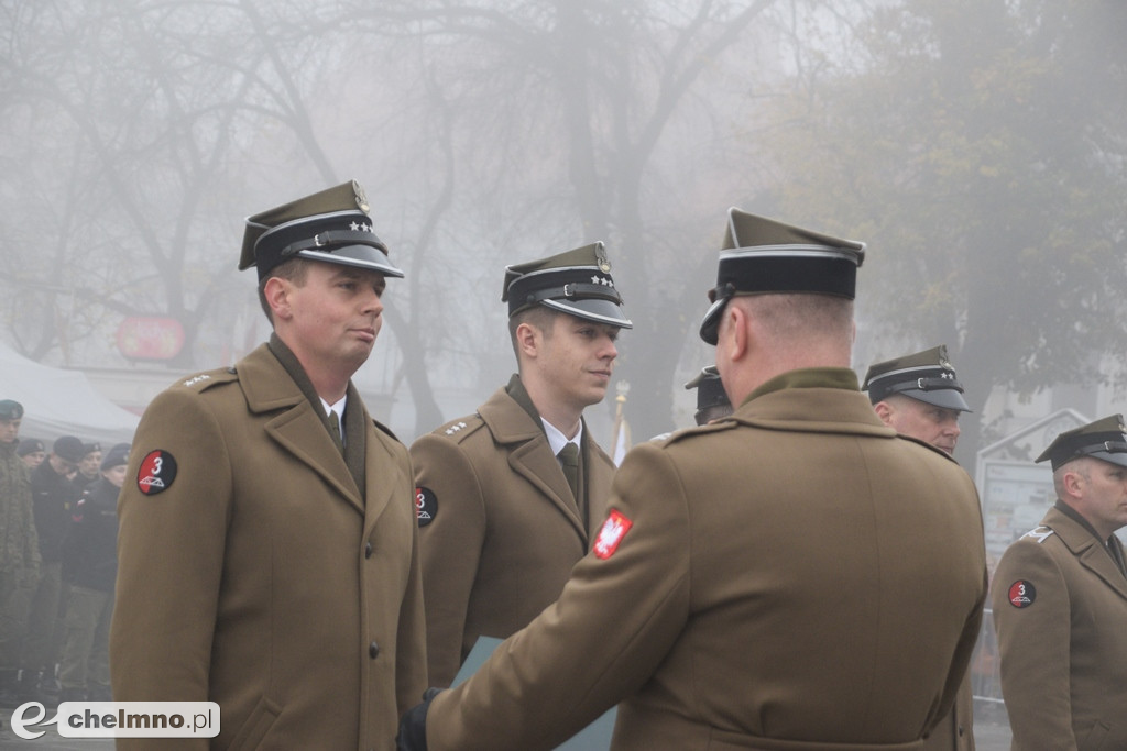 Patriotyczne uroczystości na chełmińskim Rynku