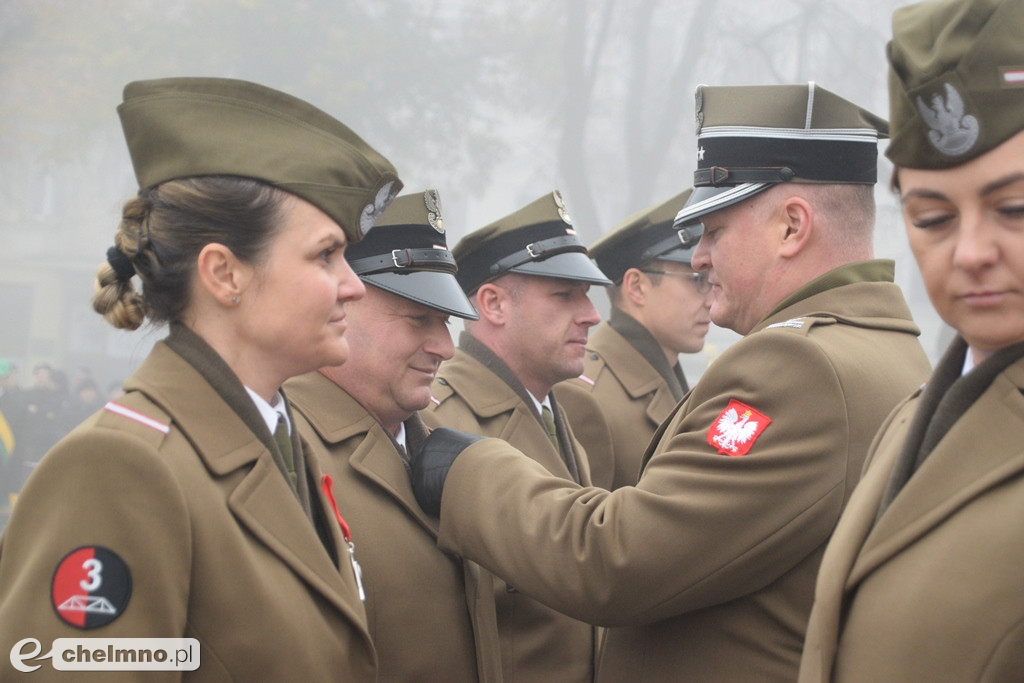 Patriotyczne uroczystości na chełmińskim Rynku