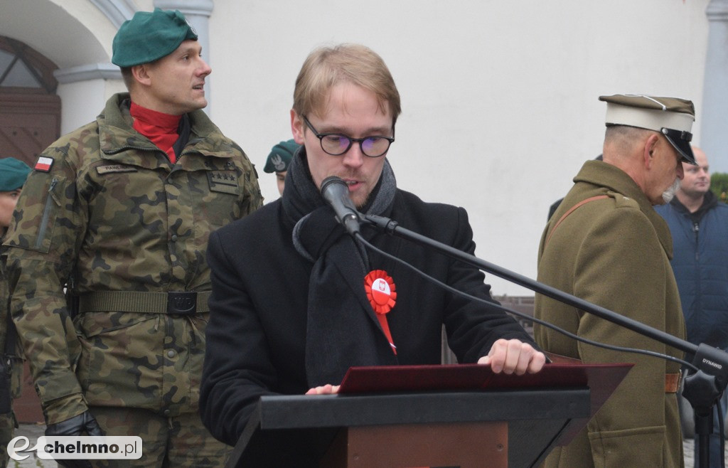 Patriotyczne uroczystości na chełmińskim Rynku