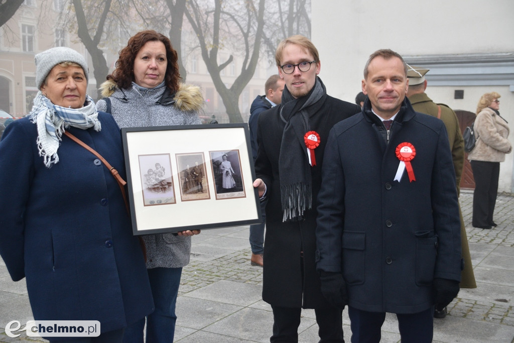 Patriotyczne uroczystości na chełmińskim Rynku