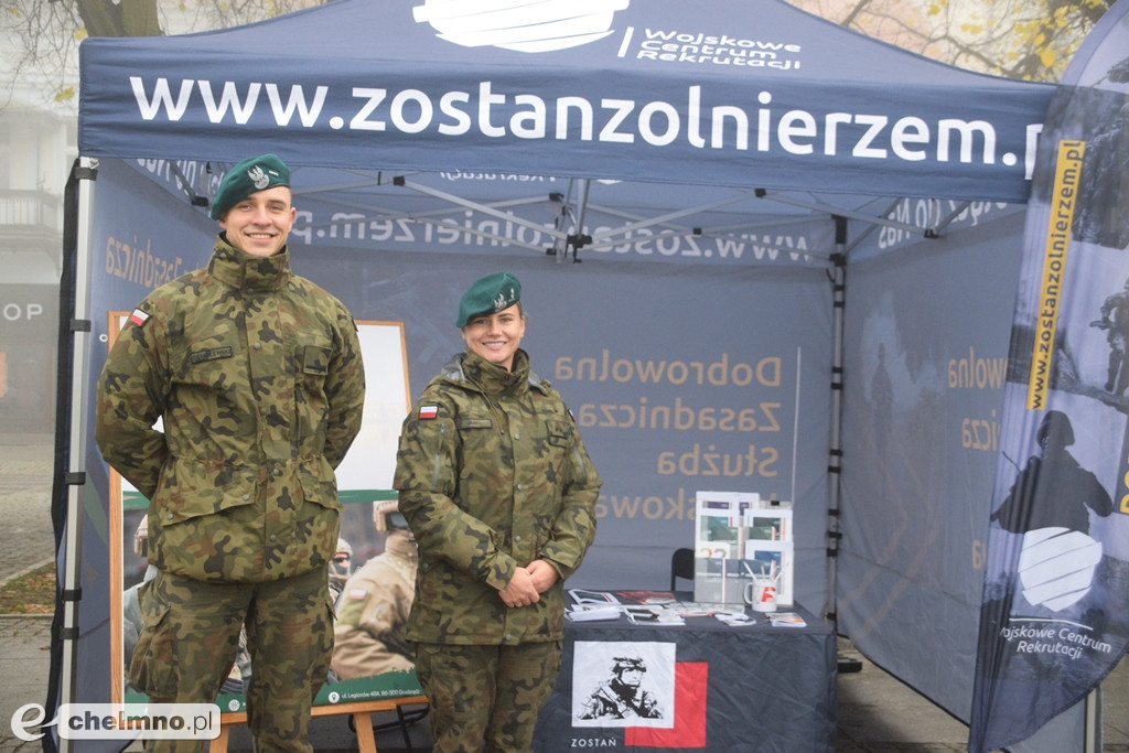 Patriotyczne uroczystości na chełmińskim Rynku