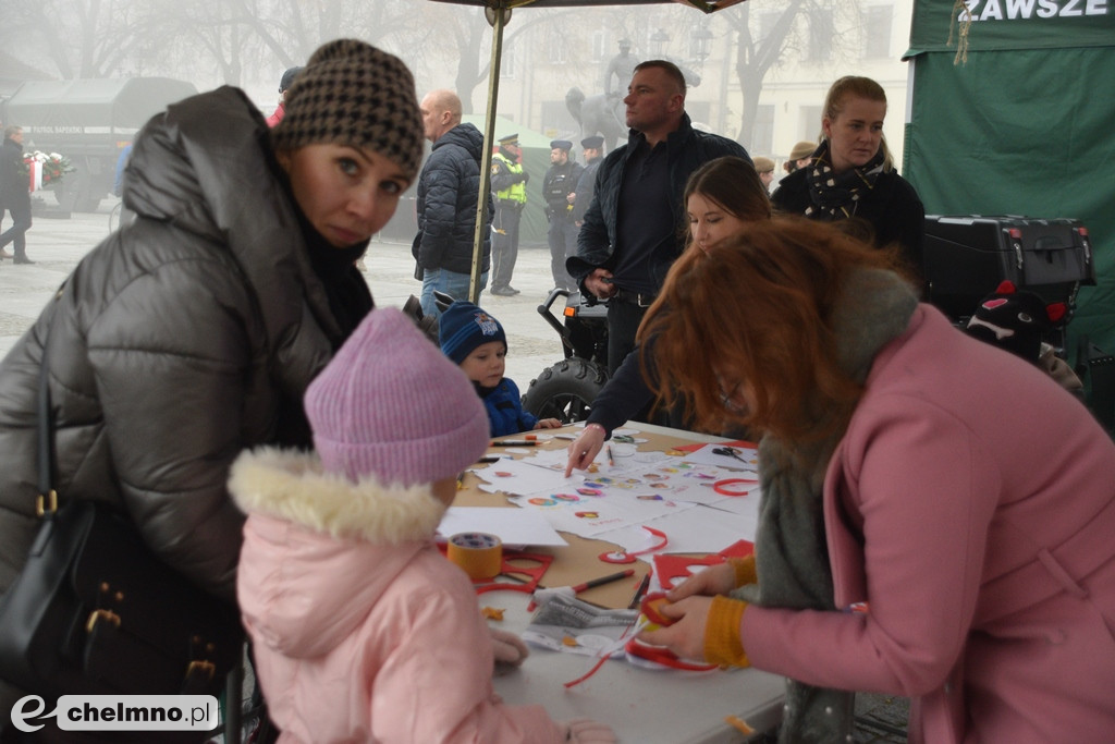 Patriotyczne uroczystości na chełmińskim Rynku