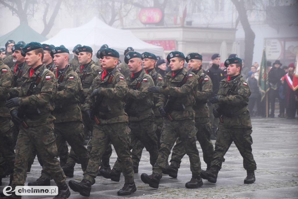 Patriotyczne uroczystości na chełmińskim Rynku