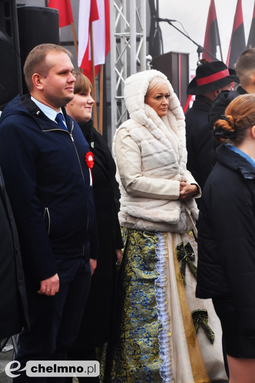 Patriotyczne uroczystości na chełmińskim Rynku