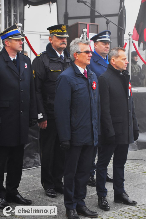 Patriotyczne uroczystości na chełmińskim Rynku