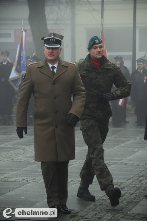 Patriotyczne uroczystości na chełmińskim Rynku