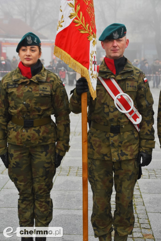 Patriotyczne uroczystości na chełmińskim Rynku