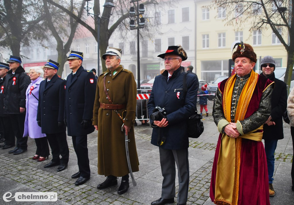 Patriotyczne uroczystości na chełmińskim Rynku