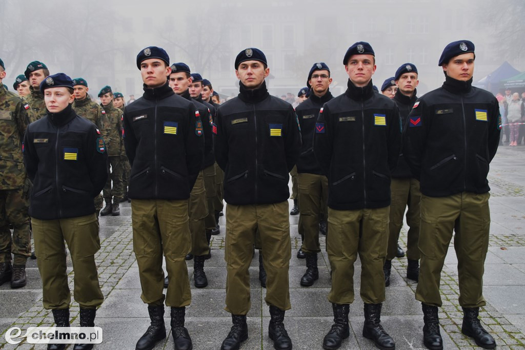 Patriotyczne uroczystości na chełmińskim Rynku