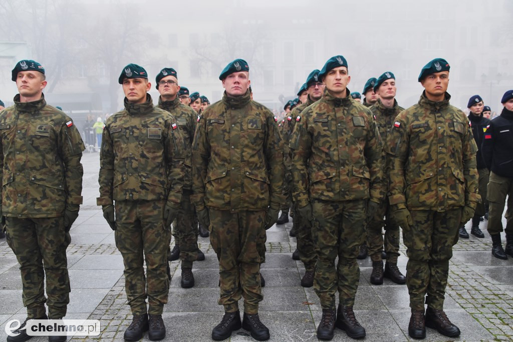 Patriotyczne uroczystości na chełmińskim Rynku