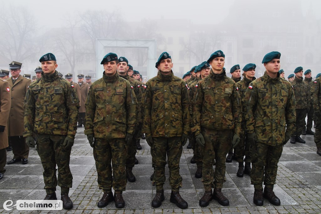 Patriotyczne uroczystości na chełmińskim Rynku