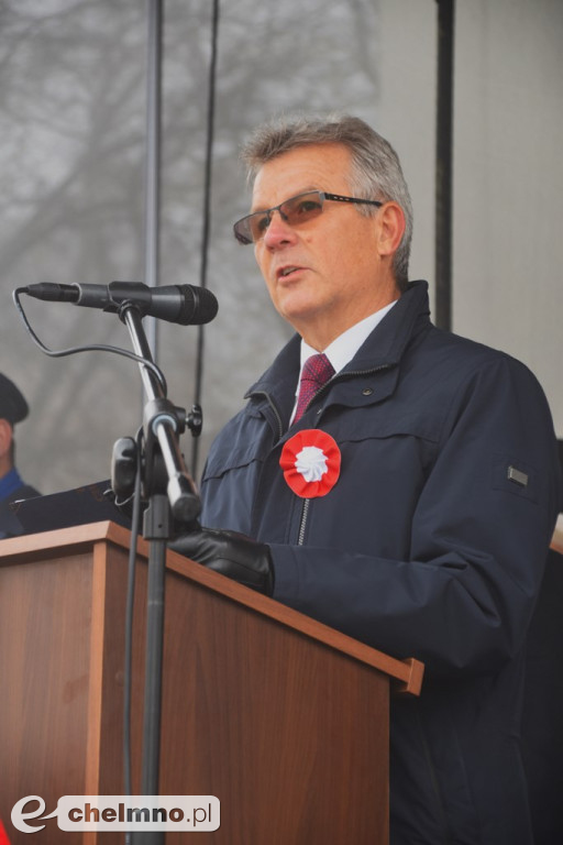 Patriotyczne uroczystości na chełmińskim Rynku