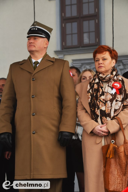 Patriotyczne uroczystości na chełmińskim Rynku