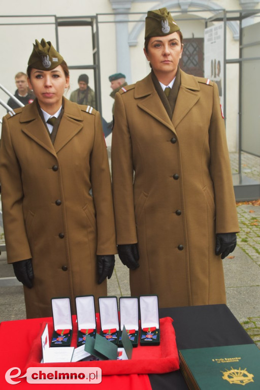 Patriotyczne uroczystości na chełmińskim Rynku