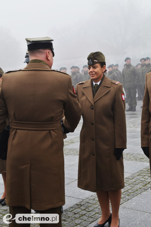 Patriotyczne uroczystości na chełmińskim Rynku