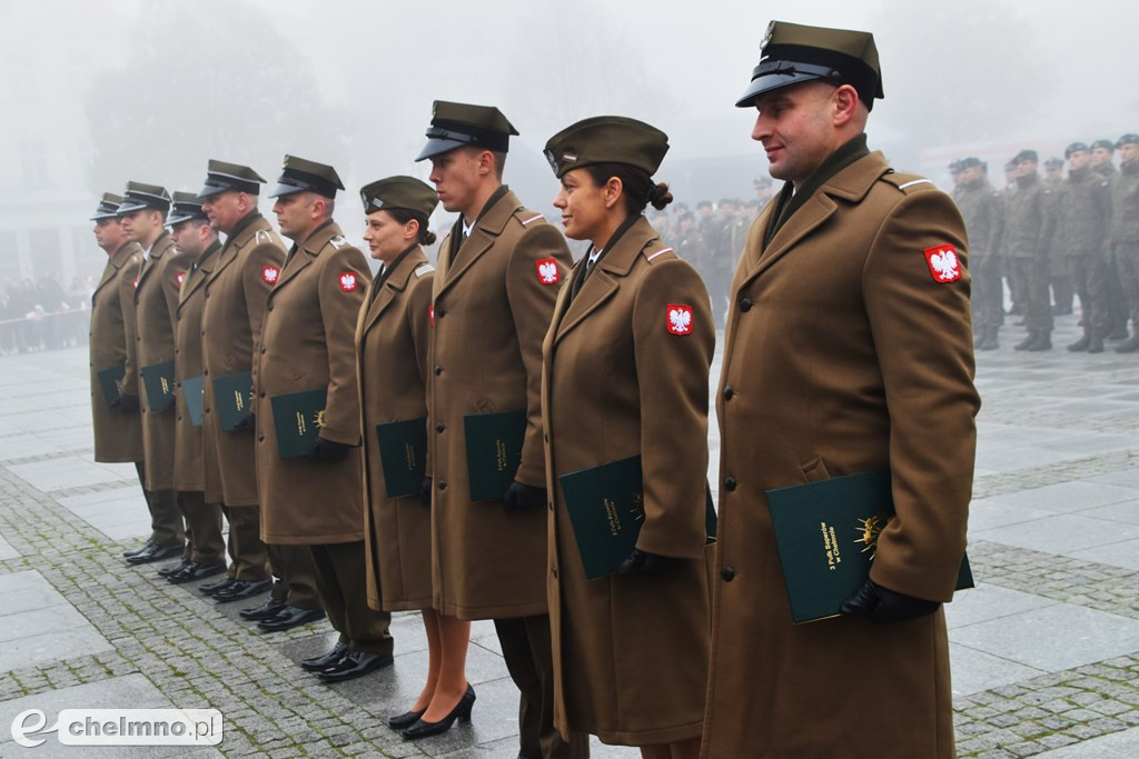 Patriotyczne uroczystości na chełmińskim Rynku
