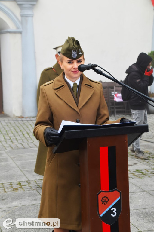 Patriotyczne uroczystości na chełmińskim Rynku
